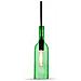 5 Lampadari Portalampada Bottiglia Vetro Pendente Sospensione E14 Verde - Foto miniatura 1