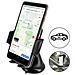 Supporto Auto Universale Fissaggio Con Ventosa Parabrezza Rotante A 360° - Nero - Foto miniatura 5