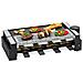 Raclette E Griglia 8 Persone Piastre In Alluminio Ghisa Pietra Ollare 1200w Clatronic Rg 3678 - Foto miniatura 1
