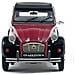 Citroen 2 Cv Charleston 1982 Rouge Delage / Black 1:18 - Foto miniatura 2