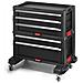 Cassettiera Porta Atrezzi Con 5 Cassetti Tool Chest Set Nero - Foto miniatura 1
