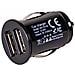 Ak Ch 02 Auto Caricabatteria Erat Con 2 X Usb Anschluss 5 V / 2.1 A Nero - Foto miniatura 5