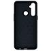 Cover Realme 6i Silicone Gel Carbonio Metallo Spazzolato Blu - Foto miniatura 1