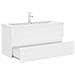 Mobile Bagno con Lavabo Integrato Bianco in Legno Multistrato - Foto miniatura 6