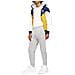 Pantalone Da Uomo Club Fleece Grigio Taglia L Codice Bv2671-063 - Foto miniatura 3