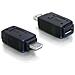 Adapter USB micro-A+B female to USB micro A-male USB micro A USB micro-A+B Nero cavo di interfaccia e adattatore - Foto miniatura 1