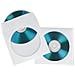 CD Paper Sleeves, white, 100 pcs / Pack 1dischi Bianco - Foto miniatura 2