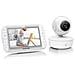 Baby Monitor Telecamera Sorveglianza Video Hd 1080p Audio Visione Notturna - Foto miniatura 1