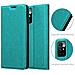 Custodia Compatibile Con Xiaomi Redmi 10 / Redmi Note 11 4g In Turchese Petrolio - Coperchio Protettiva Con Chiusura Magnetica, Funzione Stand E Tasca Per Le Carte - Foto miniatura 6