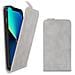 Custodia Compatibile Con Apple Iphone 13 Mini In Grigio Roccia - Coperchio Protettivo In Design Flip Realizzato In Finta Pelle Liscia - Foto miniatura 6
