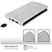 Custodia Compatibile Con Apple Iphone 13 Mini In Grigio Roccia - Coperchio Protettivo In Design Flip Realizzato In Finta Pelle Liscia - Foto miniatura 7