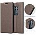Custodia Compatibile Con Motorola One Pro / One Zoom In Bruno Caffè - Coperchio Protettiva Con Chiusura Magnetica, Funzione Stand E Tasca Per Le Carte - Foto miniatura 5