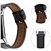 Bracciale In Pelle Bracciale Fitbit Charge 5 In Pelle Nero - Foto miniatura 11