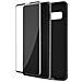 Cover Silicone Samsung Galaxy S10 Plus Nera + Vetro Temperato 9h Trasparente - Foto miniatura 1
