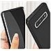 Cover Silicone Samsung Galaxy S10 Plus Nera + Vetro Temperato 9h Trasparente - Foto miniatura 2