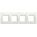 Cornice Quadrata 4x2 Moduli Bticino Living Light Lna4802m4bi - Foto miniatura 1