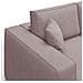 Morfeo Divano Con 3 Sedute Estraibili In Tessuto T02 Rosa - Foto miniatura 3