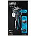 Series 5 51-m1200s Rasoio Trimmer Nero, Blu - Foto miniatura 5