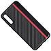Custodia F-case Tpu Silicone Elegant Feber Cover Case Per Samsung Galaxy A70 A705 Carbon Black - Foto miniatura 1