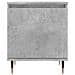 Comodini 2 Pz Grigio Cemento 40x30x50 Cm In Legno Multistrato - Foto miniatura 4