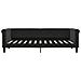 Divano Letto Con Materasso Nero 80x200 Cm In Velluto - Foto miniatura 6