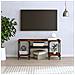 Mobile Porta Tv Rovere Fumo 102x35x45,5 Cm In Legno Multistrato - Foto miniatura 3