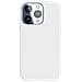Cover Per Iphone 15 Pro Max Ibrida Semirigida Sottile Leggera Befluo, Bianco - Foto miniatura 1