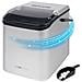 EWB 3785 Macchina per ghiaccio portatile 12 kg / 24h 105 W Nero, Argento - Foto miniatura 1
