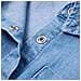 Abito Da Bambina A Maniche Lunghe Blu Marino E Blu Denim 128 - Foto miniatura 5