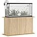 Supporto Acquario 101x41x58 cm Legno Multistrato Rovere Sonoma - Foto miniatura 3