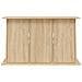 Supporto Acquario 101x41x58 cm Legno Multistrato Rovere Sonoma - Foto miniatura 4