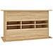Supporto Acquario 101x41x58 cm Legno Multistrato Rovere Sonoma - Foto miniatura 7