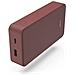 Batteria Portatile 00201717 Polimeri di Litio (LiPo) 20000 mAh Rosso - Foto miniatura 1