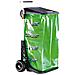 Carrello Raccoglitutto In Alluminio Per Foglie E Rifiuti Con Sacco E Coperchio Carry Eco 8934 - Foto miniatura 1