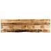 Piano Tavolo Bordi Vivi 160x40x3,8 cm Legno di Mango Grezzo - Foto miniatura 1