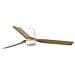 Punt Tub M Led Ventilatore Bianco/legno Chiaro Dc - Foto miniatura 1