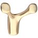 Gancio Da Parete Bull Horn - Appendiabiti Unico Ed Elegante Gold - Foto miniatura 1