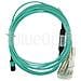 AV2B-BO cavo InfiniBand e in fibra ottica 1 m MPO 4x LC /LC LC /APC Colore acqua - Foto miniatura 4