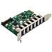 Scheda di interfaccia, 7x USB-A 3.2 Gen. 1, PCIe, con connettore SATA - Foto miniatura 1