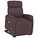 Lusso Casadino -  Poltrona Alzapersona Marrone Scuro In Tessuto - Foto miniatura 6