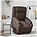 Poltrona Alzapersona Reclinabile Marrone in Similpelle - Foto miniatura 2