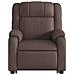 Poltrona Alzapersona Reclinabile Marrone in Similpelle - Foto miniatura 9