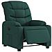 Poltrona Elettrica Reclinabile Verde Scuro in Tessuto - Foto miniatura 3
