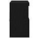 Credenza con Luci LED Rovere Nero 81x37x67 cm - Foto miniatura 7