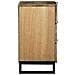 Mobile da comodino 50x33x60 cm Legno Massello Mango - Foto miniatura 4