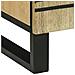 Mobile da comodino 50x33x60 cm Legno Massello Mango - Foto miniatura 8