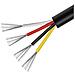 Cavo Multicore Nero Ul2464 16awg A 4 Conduttori - 5 Metri Per Applicazioni Elettroniche - Foto miniatura 1