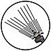 Astina Carbonio Per Abbacchiatore 170mm - Foto miniatura 2