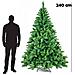 Albero Di Natale Verde Canberra 240 Cm Foltissimo Con 1586 Punte Rami Innesto - Foto miniatura 3