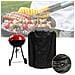 Copertura Rotonda Per Barbecue - Tessuto Oxford 210d, Impermeabile, Antipolvere E Resistente Ai Raggi Uv - Foto miniatura 3